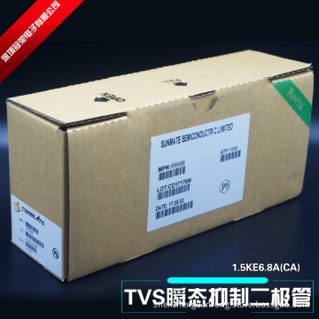 1.5KE16A 1.5KE16CA Transient Voltage Suppressors DO-201AD SUNMATE BRAND 1500W 16V Superia DIP